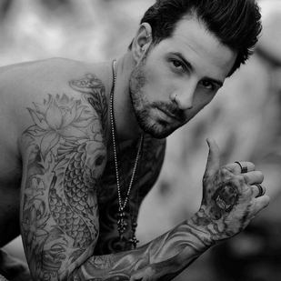 🔥 Photos sexy, portfolio de mannequin  #23867 Modèle de tatouage ANDY WRAY