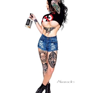 🔥 Photos sexy, portfolio de mannequin  #23428 Modèle de tatouage Brianna Hull