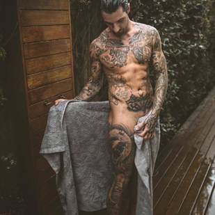 🔥 Photos sexy, portfolio de mannequin  #23869 Modèle de tatouage ANDY WRAY