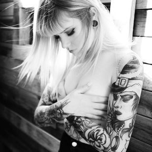 🔥 Photos sexy, portfolio de mannequin  #23174 Modèle de tatouage Brittany Jeanne