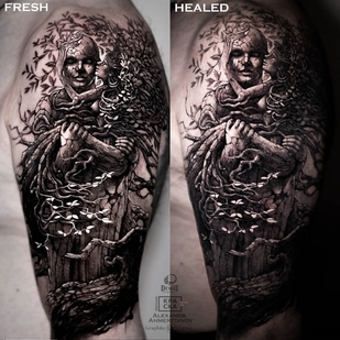 tatouage #37106 | Artiste tatoueur Aleksandr Ahmertdinov