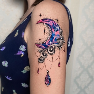 tatouage #41759 | Artiste tatoueur Kristina Galiulina / Crystal Tattoo