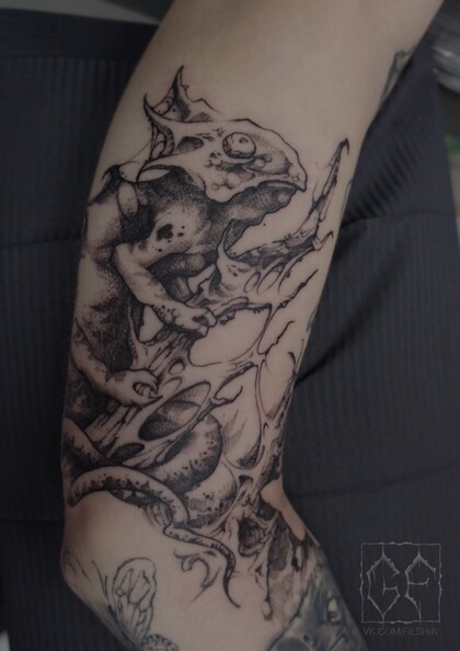 Idées de Tatouage #58092 Artiste tatoueur GLEB FILShIN