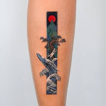 One frame tattoos by EQ