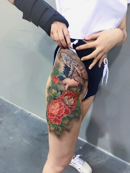 Idées de Tatouage #73015 Artiste tatoueur CJ Cai Nan