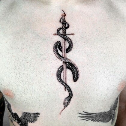 Idées de Tatouage #73149 Artiste tatoueur Delphin Musquet