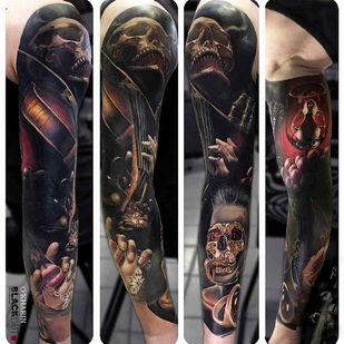 tatouage #2000 | Artiste tatoueur Sasha O'Kharin