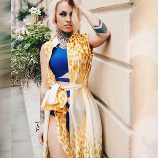 🔥 Photos sexy, portfolio de mannequin  #2216 Modèle de tatouage Teya Salat