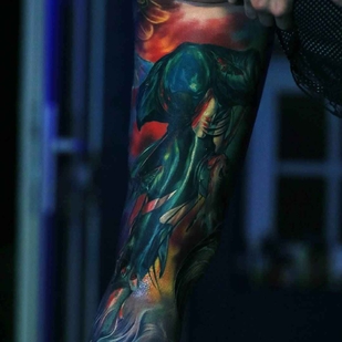 tatouage #2156 | Artiste tatoueur Nika Samarina