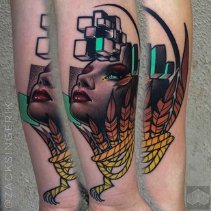 tatouage #1817 | Artiste tatoueur Zack Singer