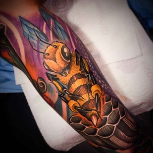 tatouage #2077 | Artiste tatoueur Andrea (Antikorpo) Lanzi