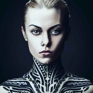 🔥 Photos sexy, portfolio de mannequin  #2228 Modèle de tatouage Teya Salat