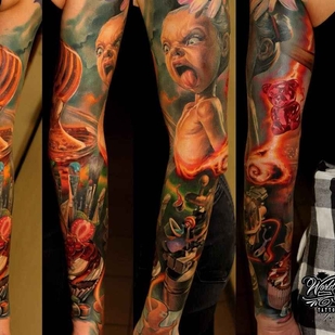 tatouage #2475 | Artiste tatoueur Ilya Fominyh