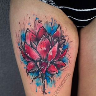 tatouage #1639 | Artiste tatoueur Victoria KIWI Grigorieva