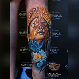 tatouage #2697 | Artiste tatoueur Maya Sapiga