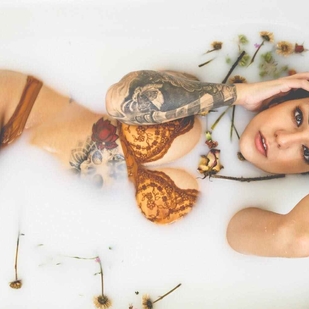 🔥 Photos sexy, portfolio de mannequin  #13285 Modèle de tatouage Stephanie Marazzo