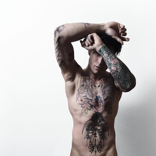 🔥 Photos sexy, portfolio de mannequin  #25217 Modèle de tatouage Ian Elkins