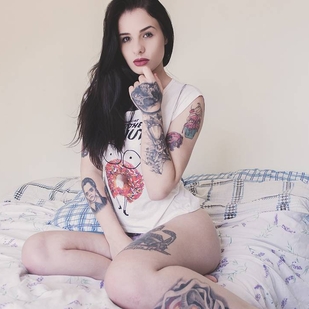 🔥 Photos sexy, portfolio de mannequin  #24744 Modèle de tatouage Natasha Hein