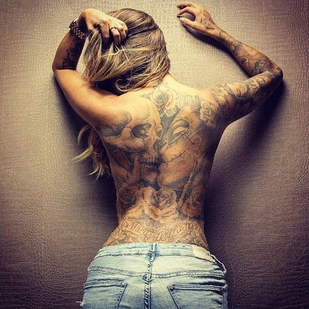 🔥 Photos sexy, portfolio de mannequin  #25334 Modèle de tatouage Christina