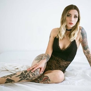 🔥 Photos sexy, portfolio de mannequin  #24518 Modèle de tatouage Andrea