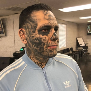 🔥 Photos sexy, portfolio de mannequin  #24382 Modèle de tatouage Crazy Ruben (Ruben Contreras)