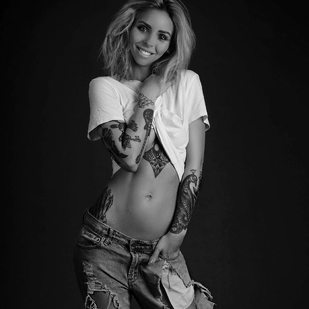 🔥 Photos sexy, portfolio de mannequin  #24256 Modèle de tatouage MARIA FORSBERG