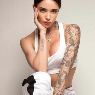 🔥 Photos sexy, portfolio de mannequin  #25529 Modèle de tatouage Mercedes Edison