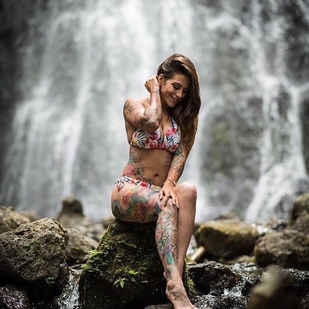 🔥 Photos sexy, portfolio de mannequin  #25407 Modèle de tatouage Nikki Nichole