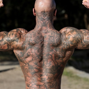 🔥 Photos sexy, portfolio de mannequin  #24497 Modèle de tatouage Clint Chadwick