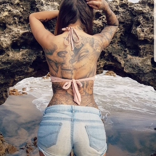 🔥 Photos sexy, portfolio de mannequin  #25348 Modèle de tatouage Christina