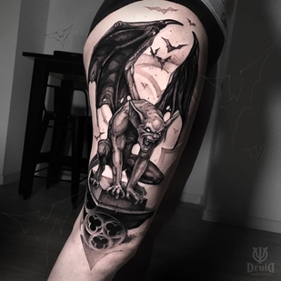 tatouage #37302 | Artiste tatoueur Dmitriy UGLΨX Zhernova