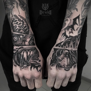 tatouage #37304 | Artiste tatoueur Dmitriy UGLΨX Zhernova