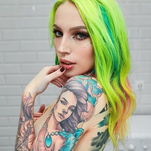 🔥 Photos sexy, portfolio de mannequin  #42204 Modèle de tatouage Hellia Rite