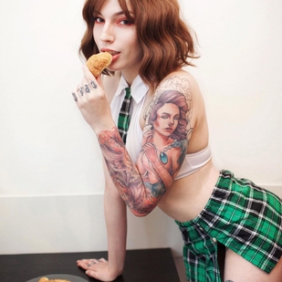 🔥 Photos sexy, portfolio de mannequin  #42220 Modèle de tatouage Hellia Rite