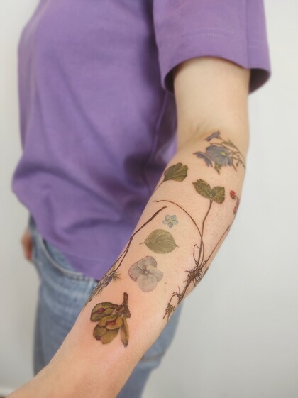 Idées de Tatouage # Artiste tatoueur Kseniya Darmaeva