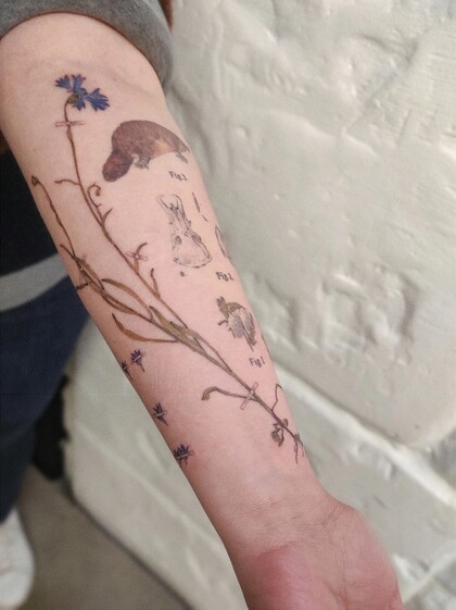 Idées de Tatouage # Artiste tatoueur Kseniya Darmaeva