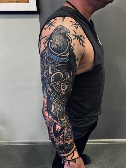 Idées de Tatouage #59161 Artiste tatoueur Nikita Stepanenko VikingTotem