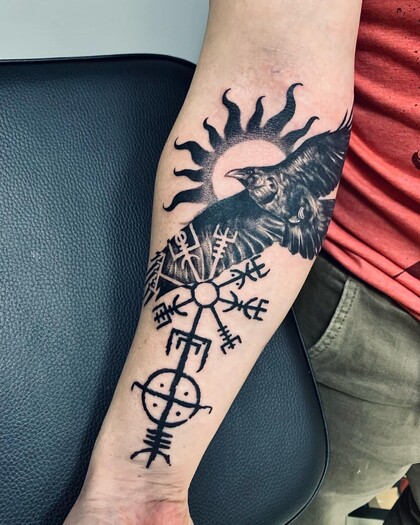 Idées de Tatouage #73344 Artiste tatoueur Nikita Stepanenko VikingTotem