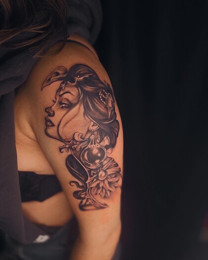 Idées de Tatouage # Artiste tatoueur Sasha Lihotvorik