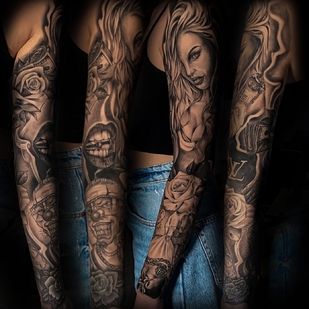 tatouage #73628 | Artiste tatoueur Dmitriy Nazarov