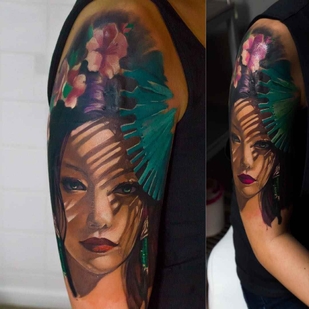 tatouage #3379 | Artiste tatoueur Nikolay Dzhangirov