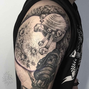 tatouage #4633 | Artiste tatoueur Kristina Darmaeva