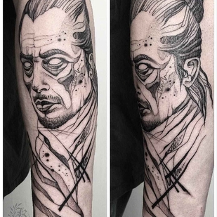 tatouage #4639 | Artiste tatoueur Kristina Darmaeva