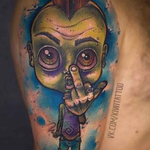 tatouage #3022 | Artiste tatoueur Victoria KIWI Grigorieva