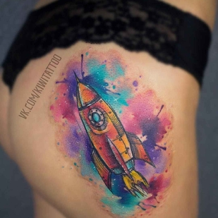 tatouage #3023 | Artiste tatoueur Victoria KIWI Grigorieva