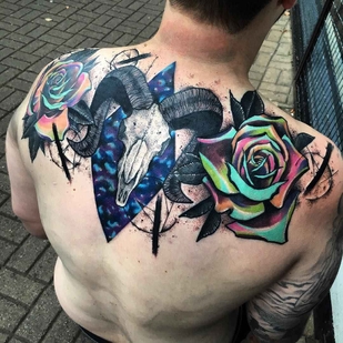 tatouage #3888 | Artiste tatoueur  Andrew Little Andy Marsh