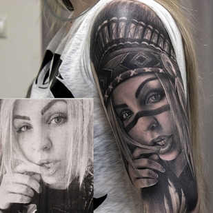 tatouage #2829 | Artiste tatoueur Maxim Denisenko