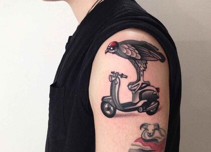 Idées de Tatouage #14348 Artiste tatoueur Denis Marahin