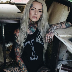 🔥 Photos sexy, portfolio de mannequin  #13640 Modèle de tatouage Caroline Grace