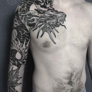 tatouage #14365 | Artiste tatoueur Kristina Darmaeva